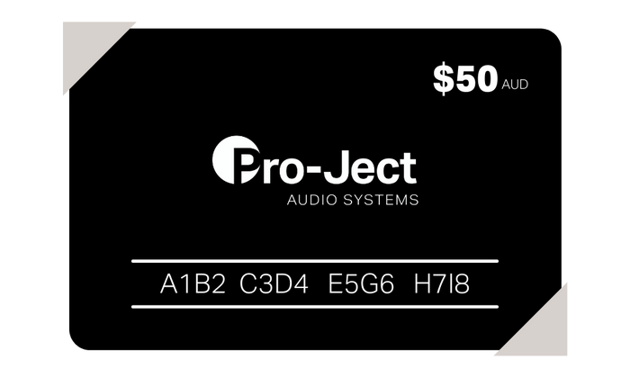 Pro-Ject gift card