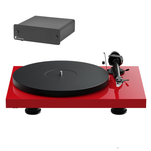  - High Gloss Red / Phono Box DC - Black