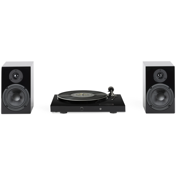 Pro-Ject Audio Juke Box E1 Hi-Fi Set - Juke Box E1 Turntable & Speaker Box 5 E Speakers