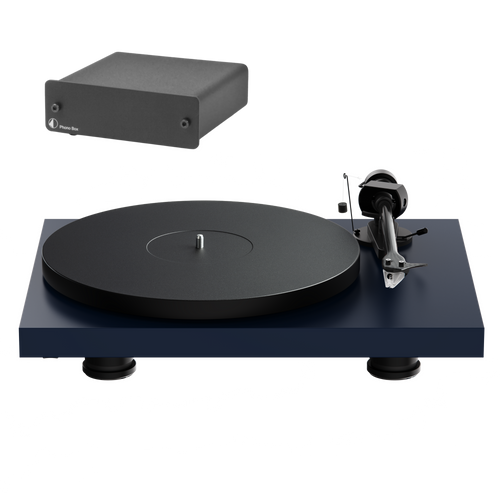  - Satin Steel Blue / Phono Box DC - Black