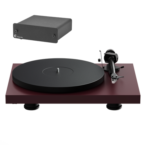 - Satin Wine Red / Phono Box DC - Black