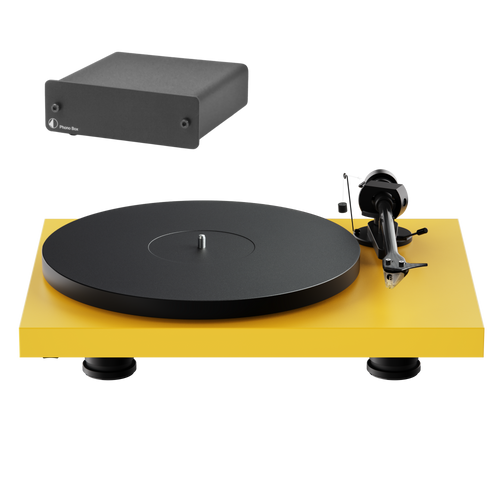  - Satin Golden Yellow / Phono Box DC - Black